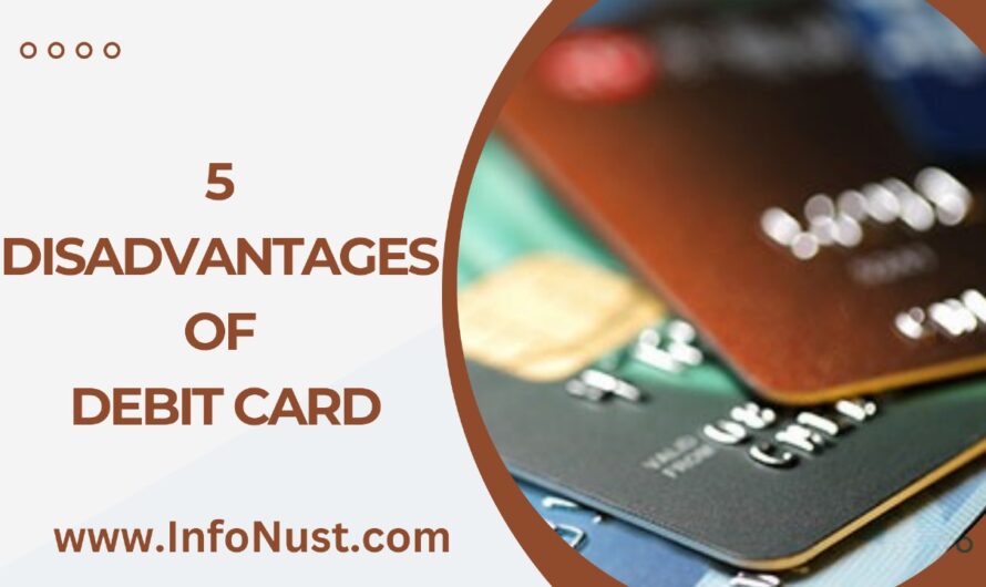 5 Disadvantages Of Debit Card