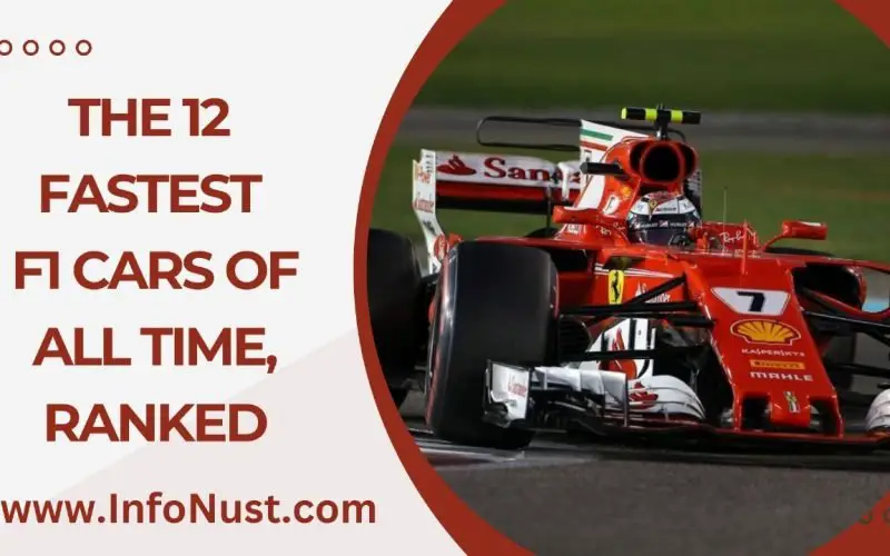 The 12 Fastest F1 Cars Of All Time, Ranked